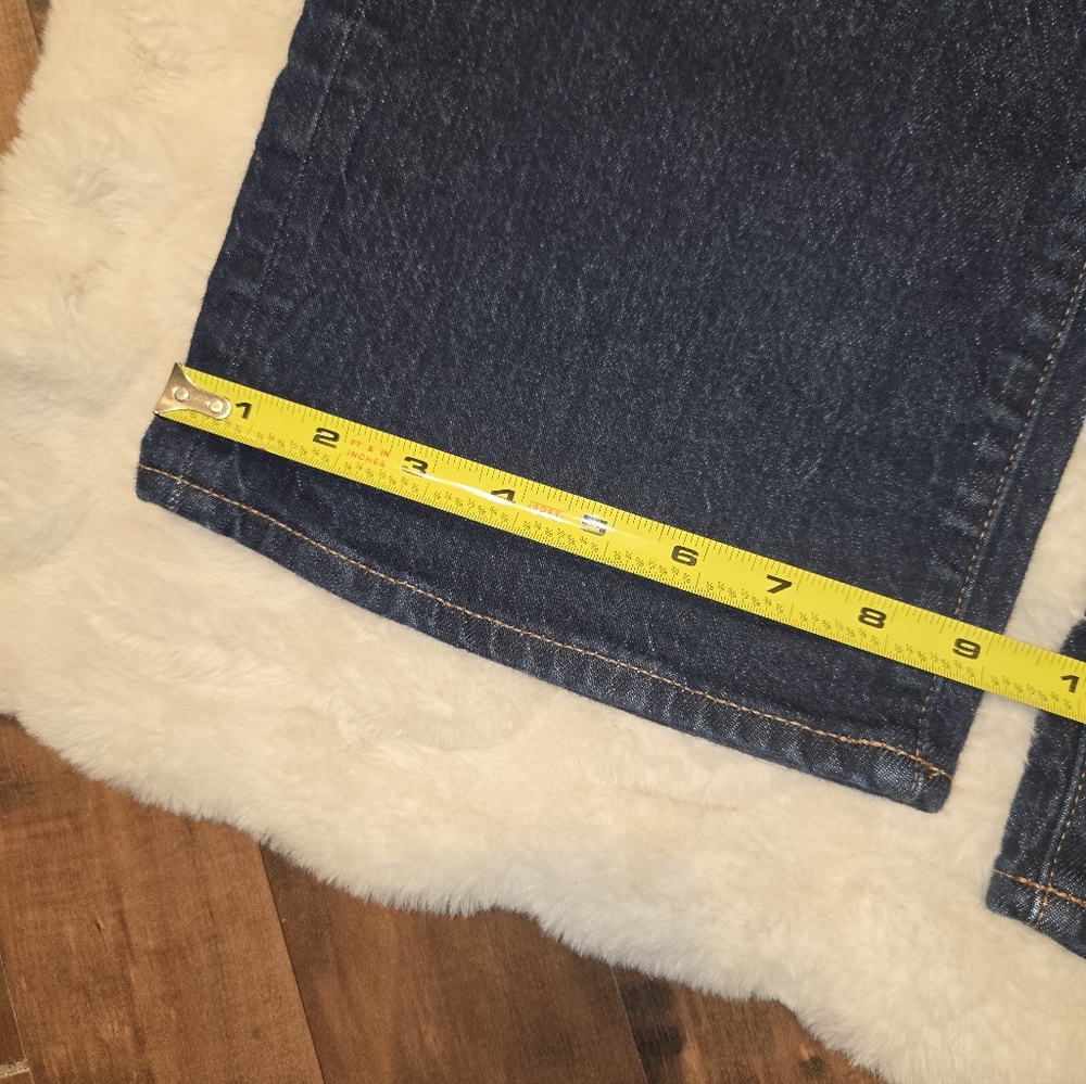 Denim Forum The Remy [Size 26] Dark Wide Leg Jean By Aritzia - Picture 10 of 11